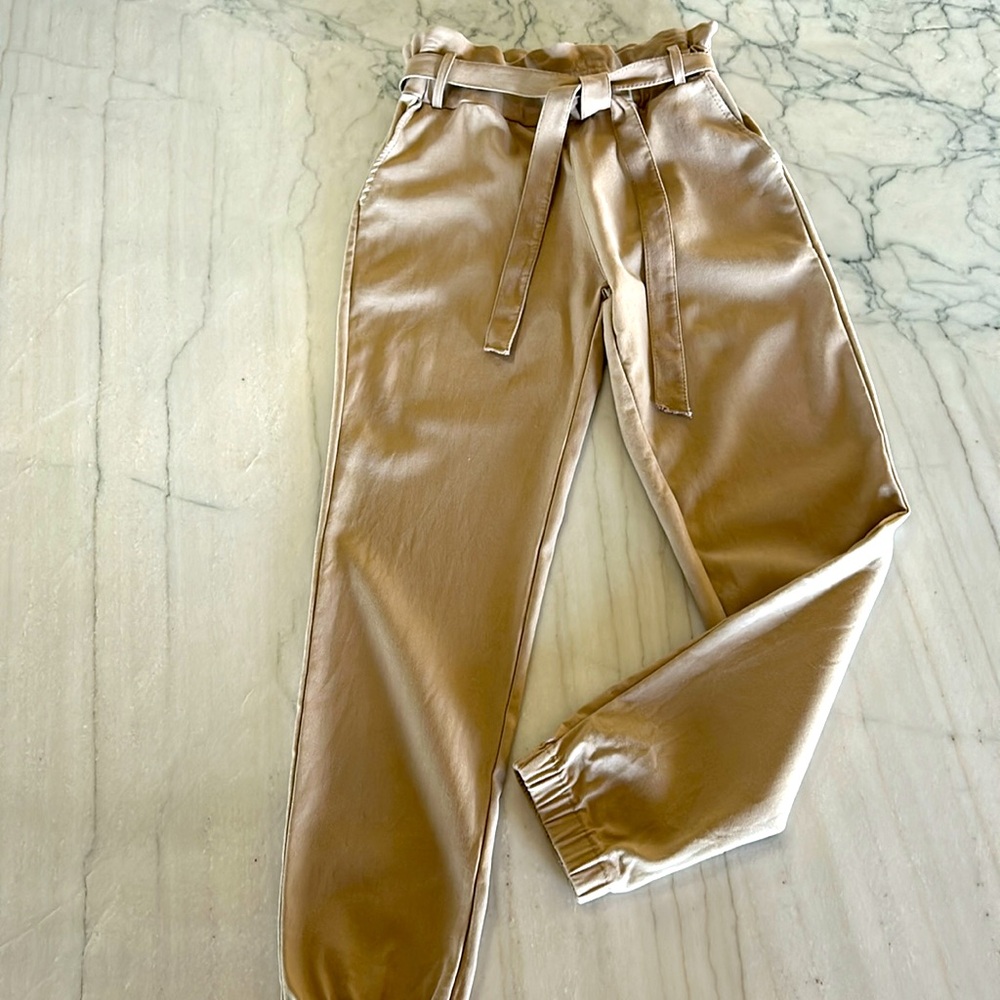 Paper Bag Waist Pants